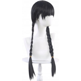 Gyermek Wednesday jelmez parókával 98-110 S