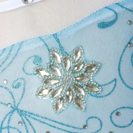 Gyermek Elsa csillag jelmez tartozékokkal 122-128 L Gyermek Elsa csillag jelmez tartozékokkal 122-128 L