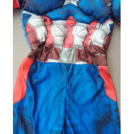 Gyerek Sötét Amerika Kapitány jelmez 110-122 M