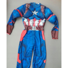Gyerek Sötét Amerika Kapitány jelmez 110-122 M