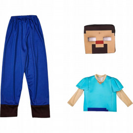Gyerek Minecraft Steve jelmez 116-122 M