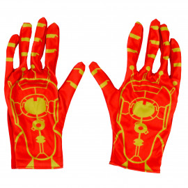 Gyerek Iron man jelmez maszkkal és kesztyűkkel 98-110 S