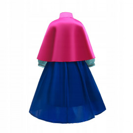 Gyerek jelmez ANNA Jégvarázs parókával 110-116 cm