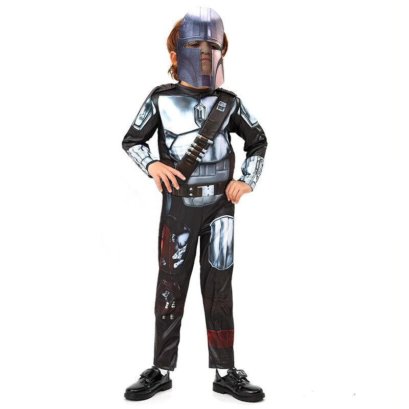 Gyermek Star Wars Mandalorian jelmez maszkkal 98-110 cm
