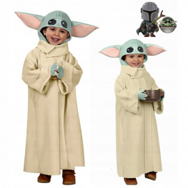 Gyermek Star Wars Yoda jelmez maszk 134-146 XL