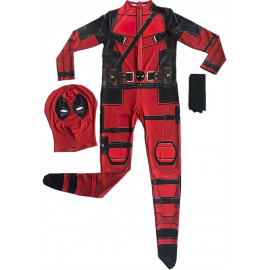 Gyermek Deadpool jelmez maszkkal 122-134 L