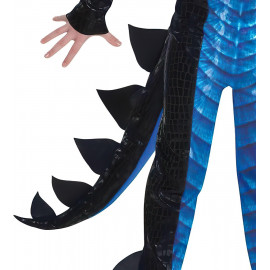 Gyermek Jelmez Kék Sárkány maszkkal 134-146 XL