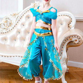 Gyermek Aladdin Jázmin jelmez 134-146 XL