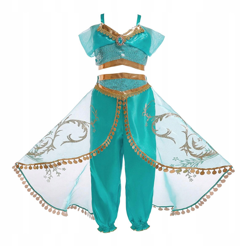 Gyermek Aladdin Jázmin jelmez 134-146 XL