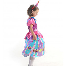 Gyermek jelmez Kis Lány homlokkötővel 110-122 M