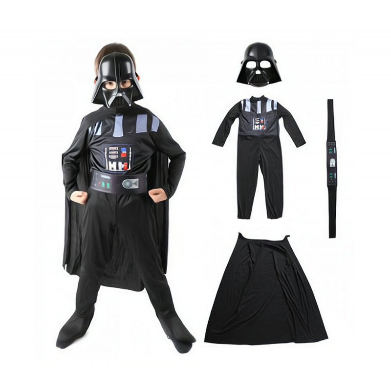 Gyermek Star Wars Darth Vader jelmez kiegészítőkkel 122-134 cm