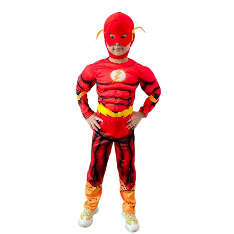 Gyerek Muscle Spiderman jelmez 98-110 S