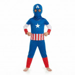 Gyermek Captain America jelmez 110-122 M