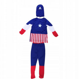 Gyermek Captain America jelmez 110-122 M