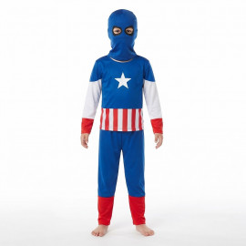 Gyermek Captain America jelmez 110-122 M