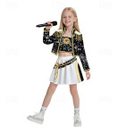 Gyermek Elsa jelmez flitterekkel és kiegészítőkkel 110-116 M