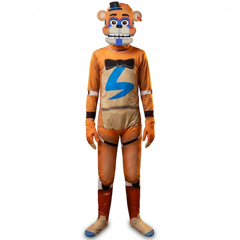 Dětský kostým Five Nights at Freddys Glamrock Freddy Security Breach 134-146 XL