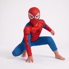 Dětský kostým Spiderman Muscle 122-134 L