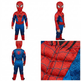 Dětský kostým Svalnatý Spiderman Premium 110-122 M