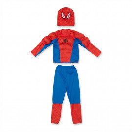 Dětský kostým Spiderman se svaly 110-122 M