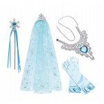 Elsa Frozen kiegészítők szettel és fátyollal