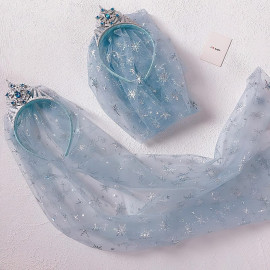 Elsa Frozen kiegészítők szettel és fátyollal