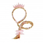 čelenka s vrkôčikom a korunkou