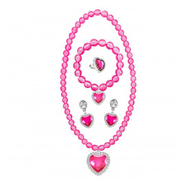 Elsa Jégvarázs kiegészítők szettel koronával és copfokkal