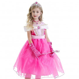 Elsa Jégvarázs kiegészítők szettel koronával és copfokkal