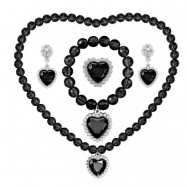 Elsa Jégvarázs kiegészítők szettel koronával és copfokkal