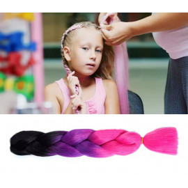 Pletený copánek Jumbo Unicorn 60cm