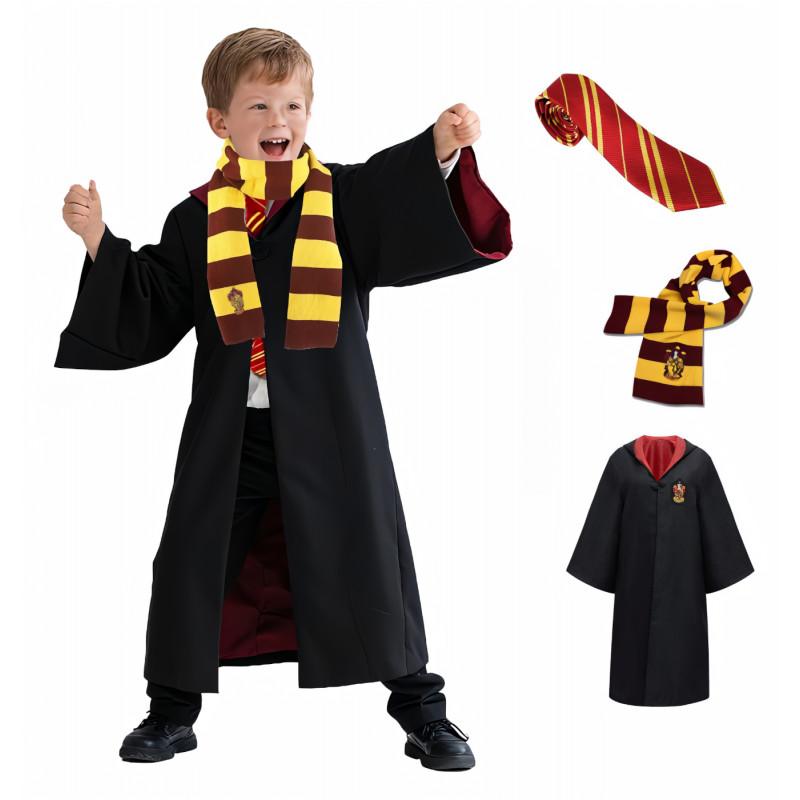 Dětský kostým Harry Potter s doplňky Exclusive 122-134 L